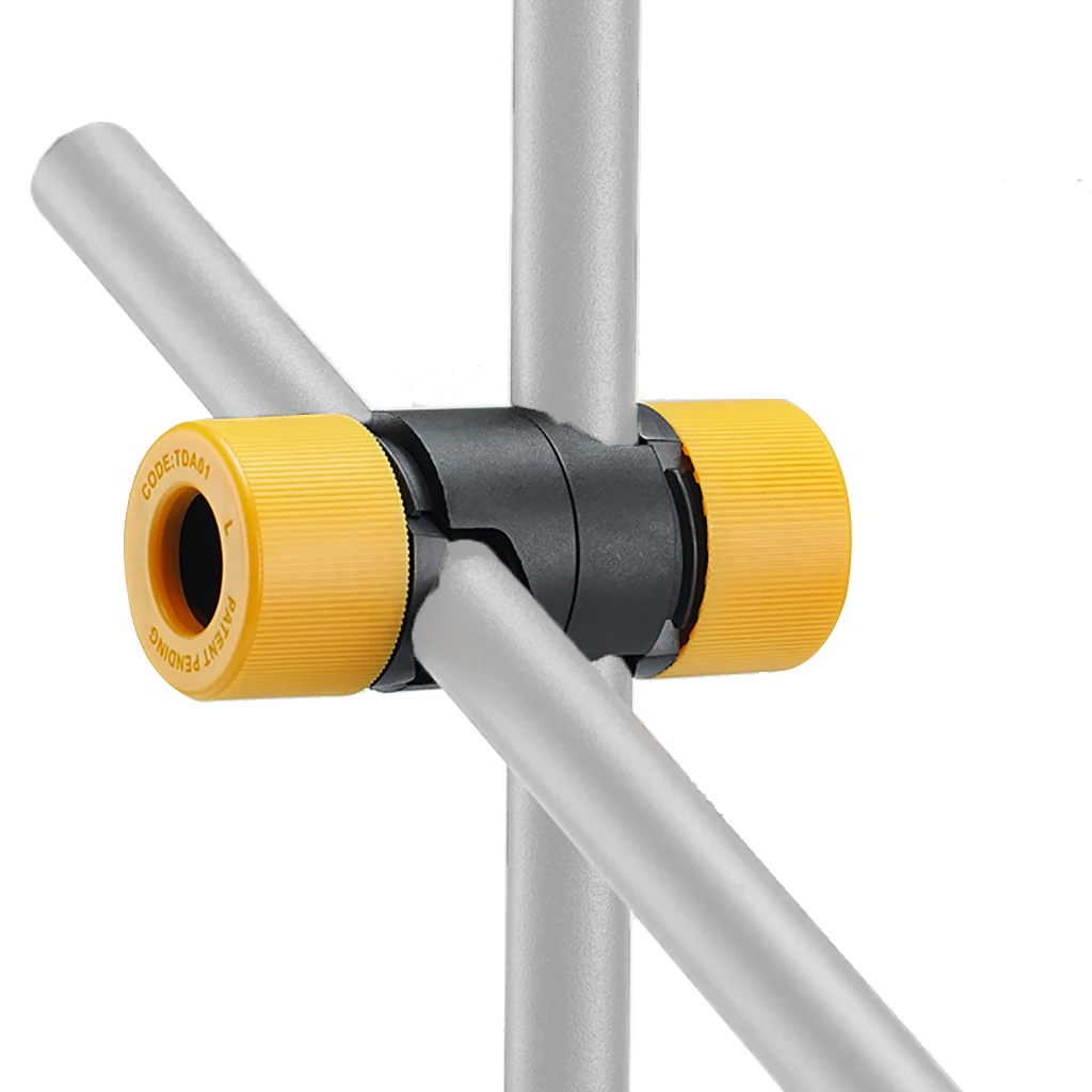 Cross Arm Light Stand Adapter Kunststoff Fotostudio Zubehör Overhead Shot mit Doppellochposition für Spotlight Softbox – Detail 7