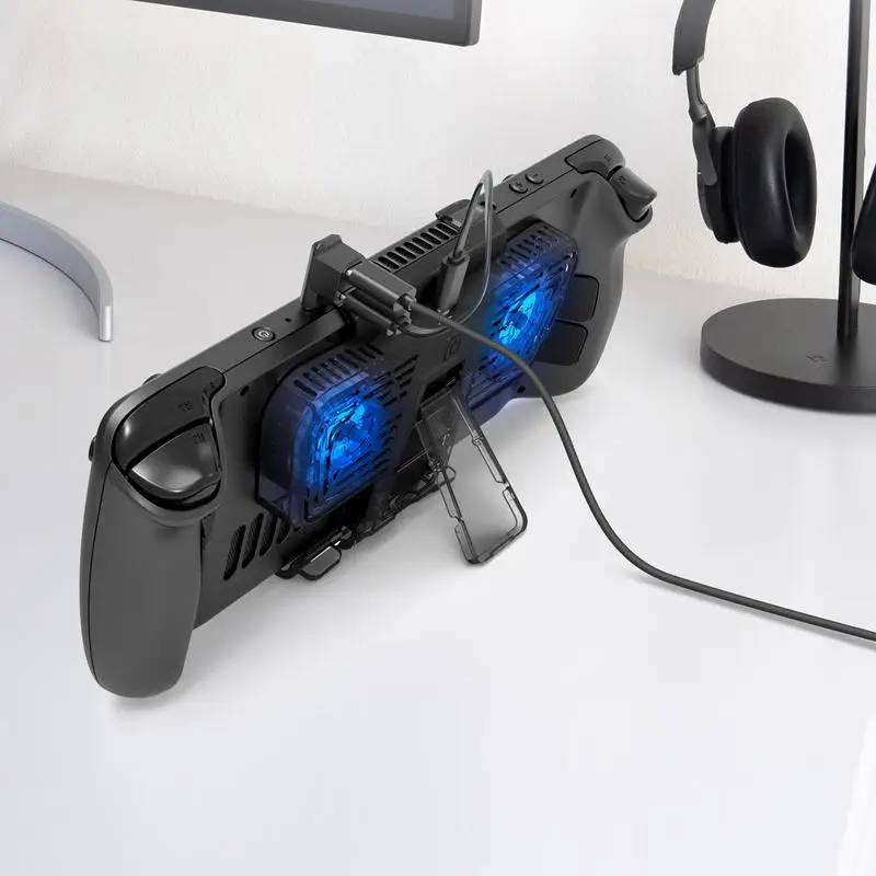 Soporte de enfriamiento para ventilador de cubierta de vapor, Base externa, Base de repuesto para consola, accesorios de juego