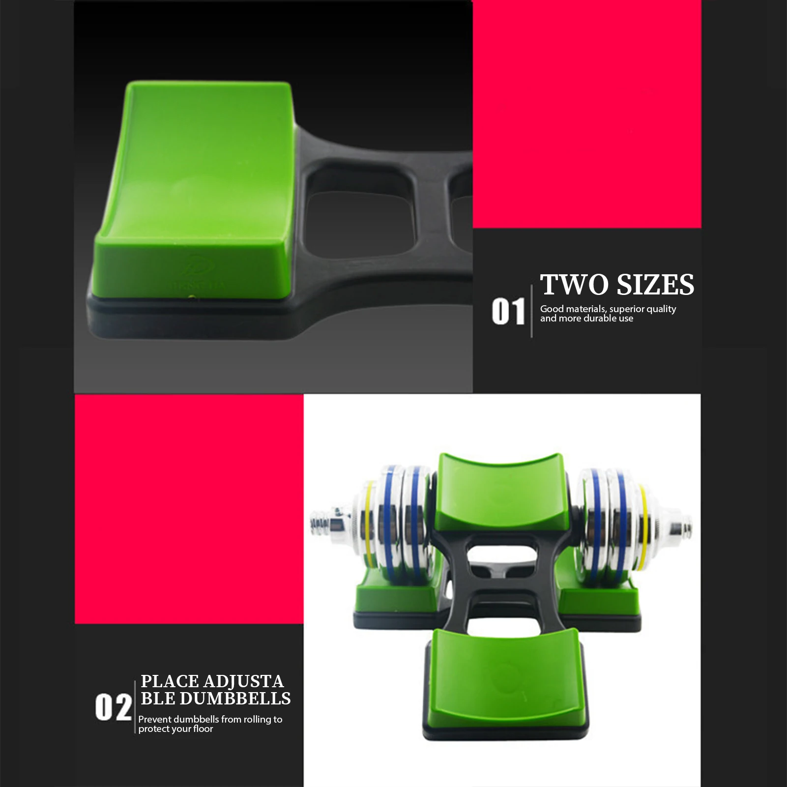 Household Dumbbell Rack Mat Durable Dumbbell Stand Holder Gym Equipment 덤벨거치대 ダンベルスタンド