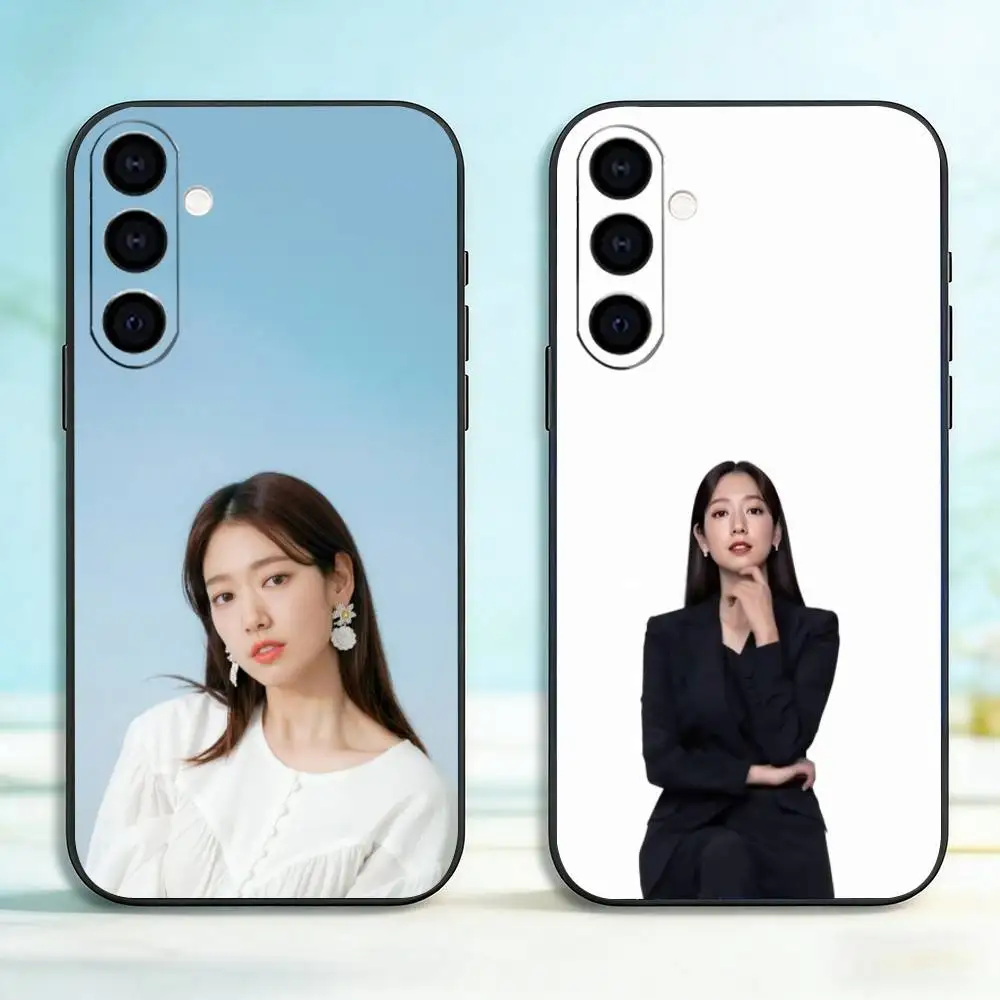 Korean Actor  Park Shin-hye Phone Case For Samsung Galaxy A73,A72,A71,A70,A53,A52,A51,Others Soft Black Cover