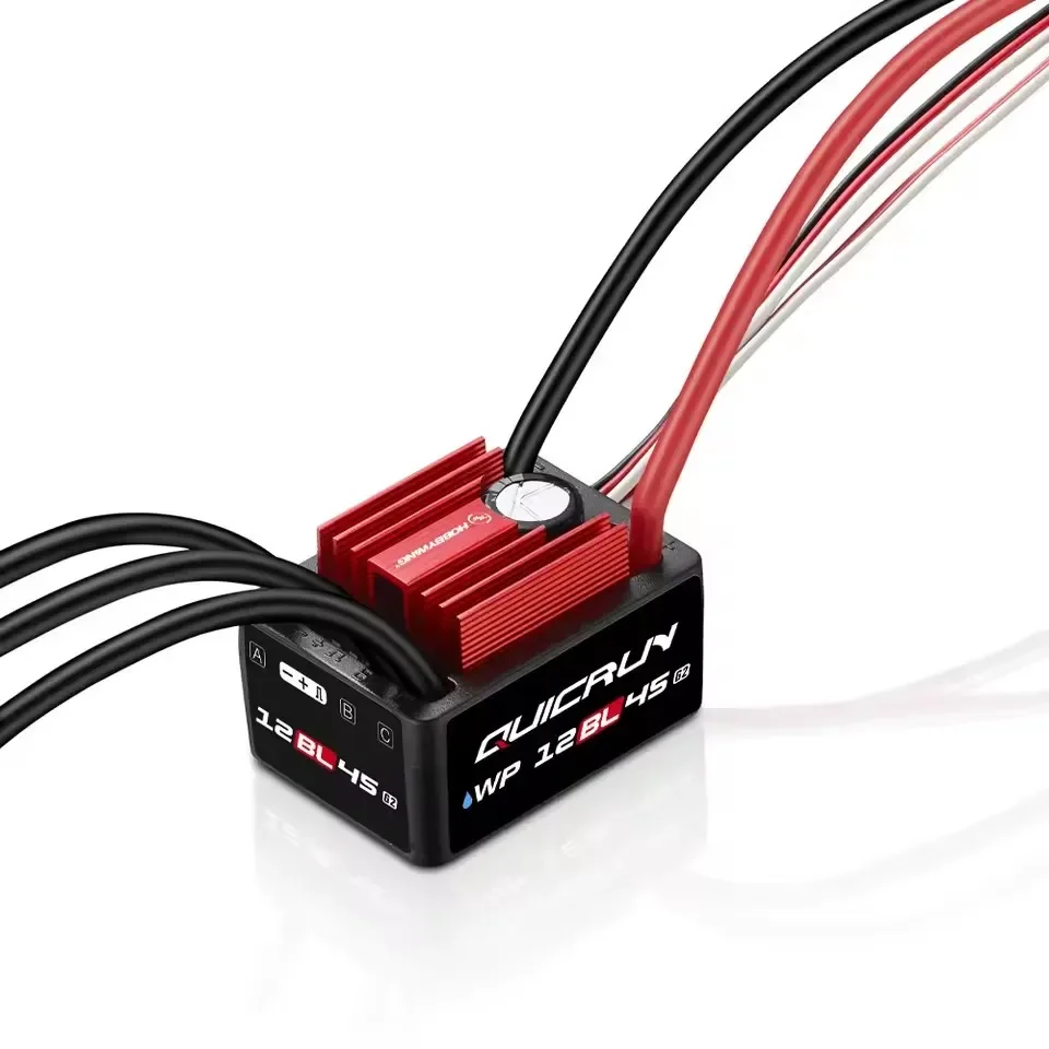 HobbyWing QuicRun WP 12BL45 G2 45A ESC 2840SL 4700KV G2 2850SL 3400KV 4700KV G2 Bürstenloser Sensormotor für 1/12 1/14 RC Auto