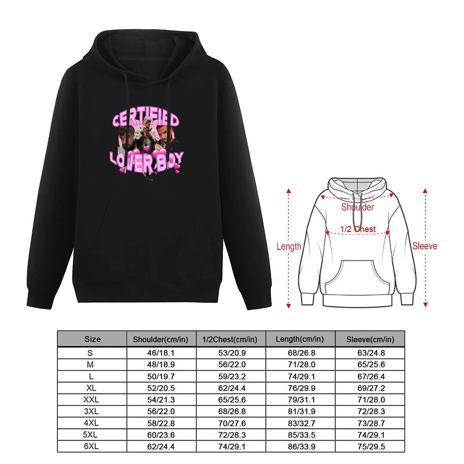 Drake BBL - Certified Lover Boy Pullover Hoodie fashion men streetwear men hoodie