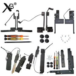 Tornillo de cubierta trasera + pies de goma + destornillador + altavoz izquierdo/derecho para Macbook Pro A1278 A1286 A1502 A1425 A1398