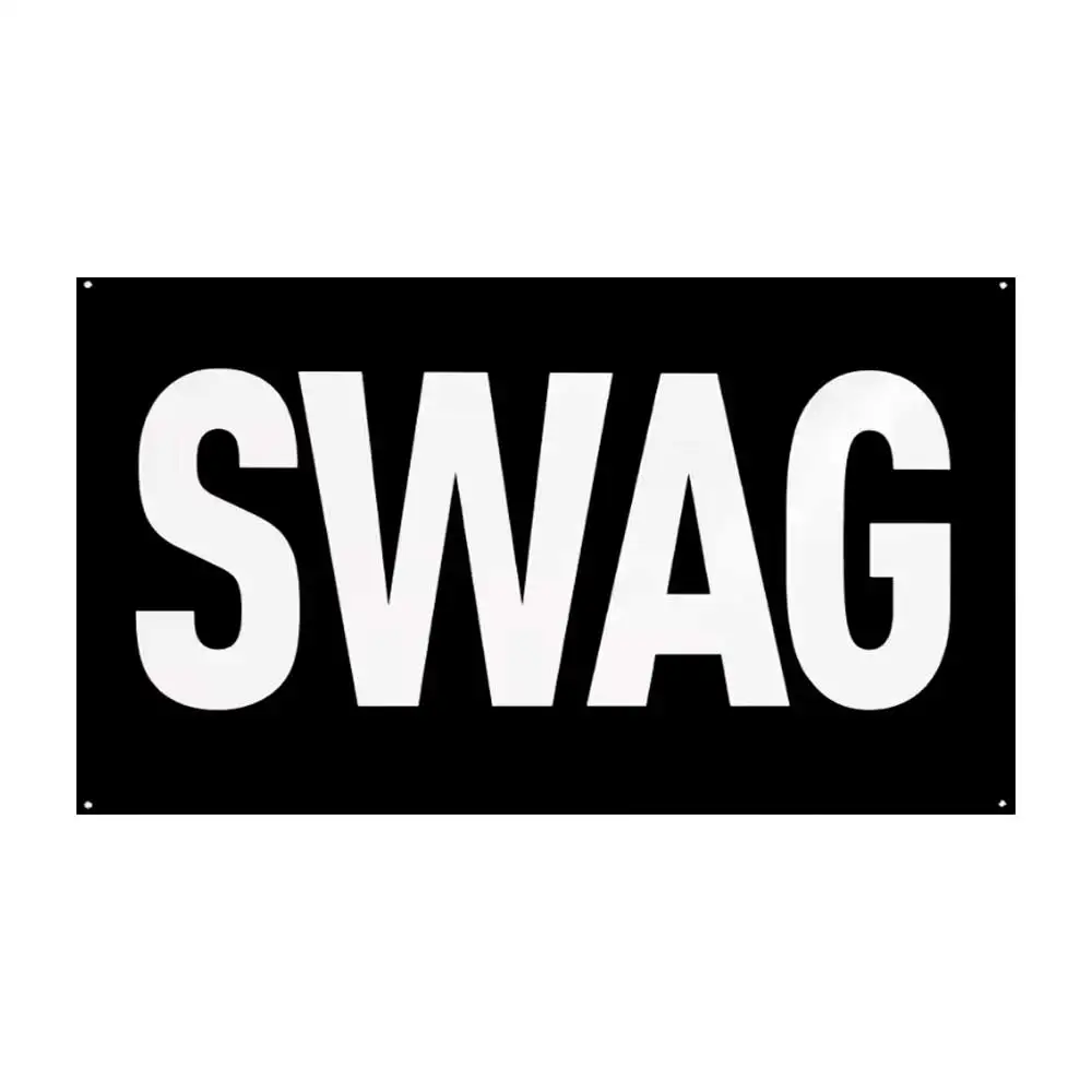 60x90cm/90x150cm SWAG Hip-Hop Culture Flags Polka Dot Tapestry Art Banner For Bedroom Home Outdoor Decor