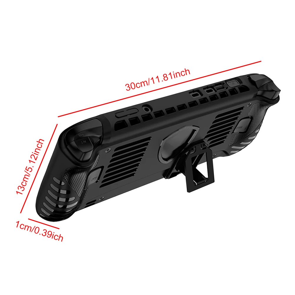 Handheld Game Console Case for MSI Claw 8 AI+ 2025 TPU with Kickstand Soft Protective Cover Anti-Scratch Host Shell