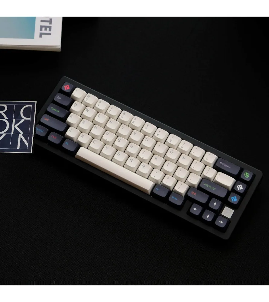 Sublimation process is suitable for a variety of mechanical keyboards, keycaps 126 keys, PBT material XDA is highly personalized