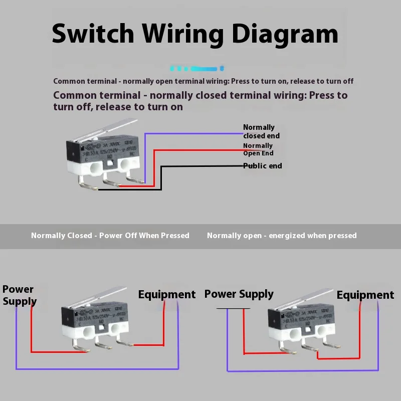 Выключатель-мыши-без-ручки-трехногий-с-ручкой-колесо-прокрутки-135-мм-маленькая-кнопка-3А-изогнутая-левая-и-правая-прямая-ножка