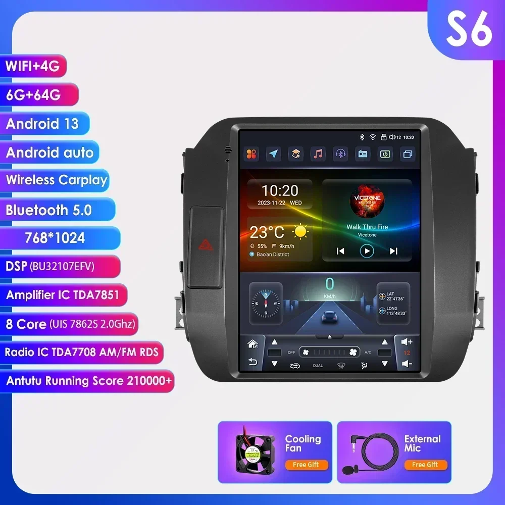 Auto radio voor KIA Sportage 3 SL 2010-2016 in Tesla-stijl, 9.7 inch Carplay Android Auto multimediaspeler GPS 2Din 5G WIFI