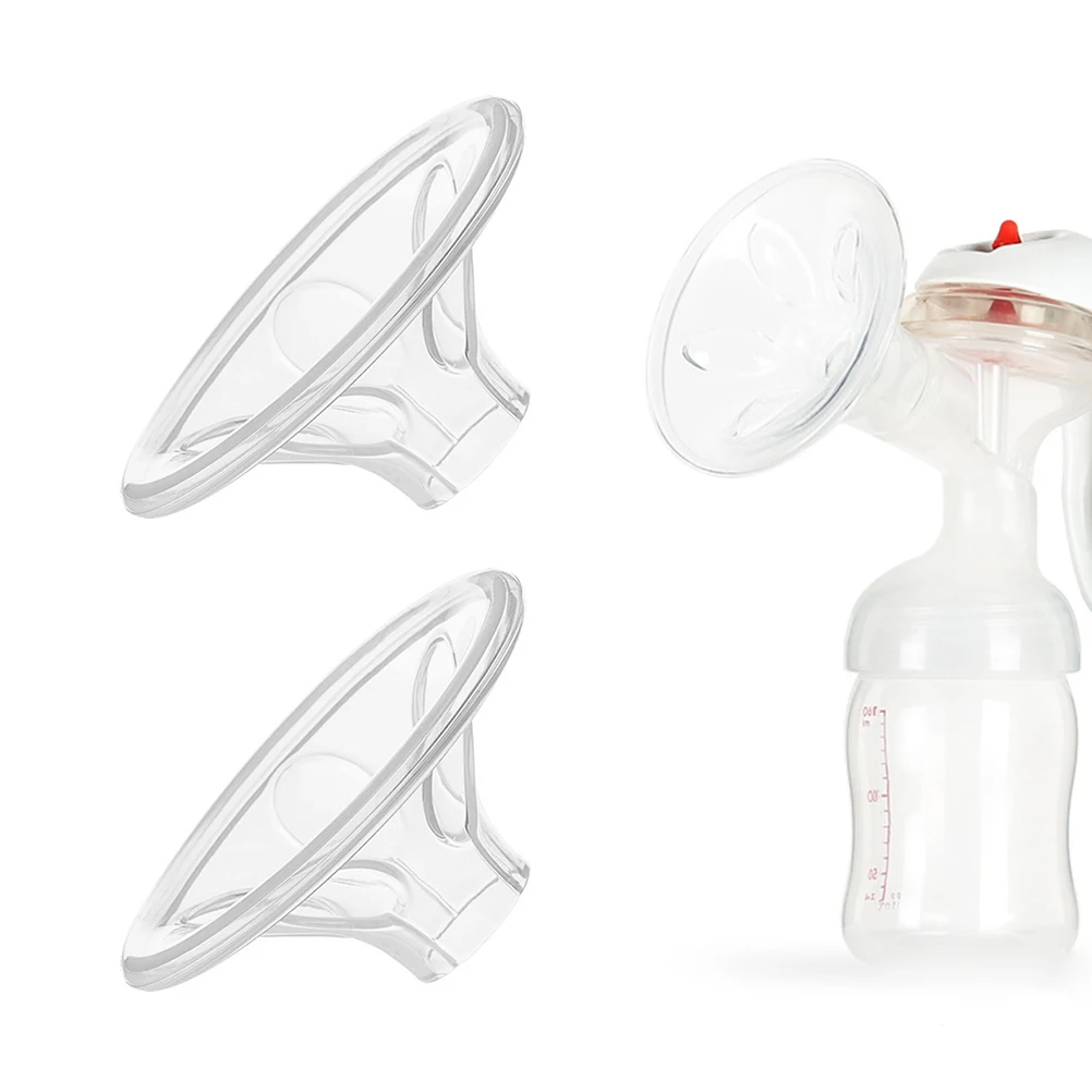 

5 Pcs Breast Pump Accessory Soft Silicone Cushion for Manual Electric Pump Safe Durable Practical Use Shield Pumping