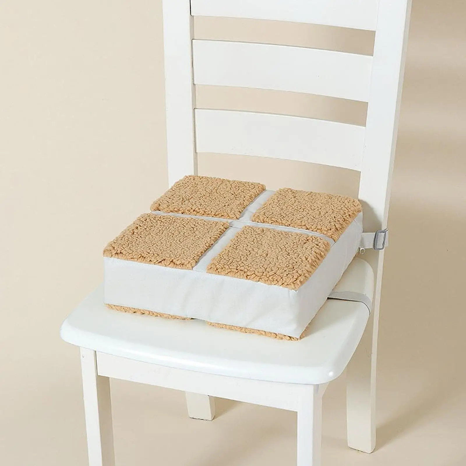 Toddlers Booster Seat Portable Zipper Design Lightweight for Dining Table Heightening Cushion for High Chairs Dining Chairs