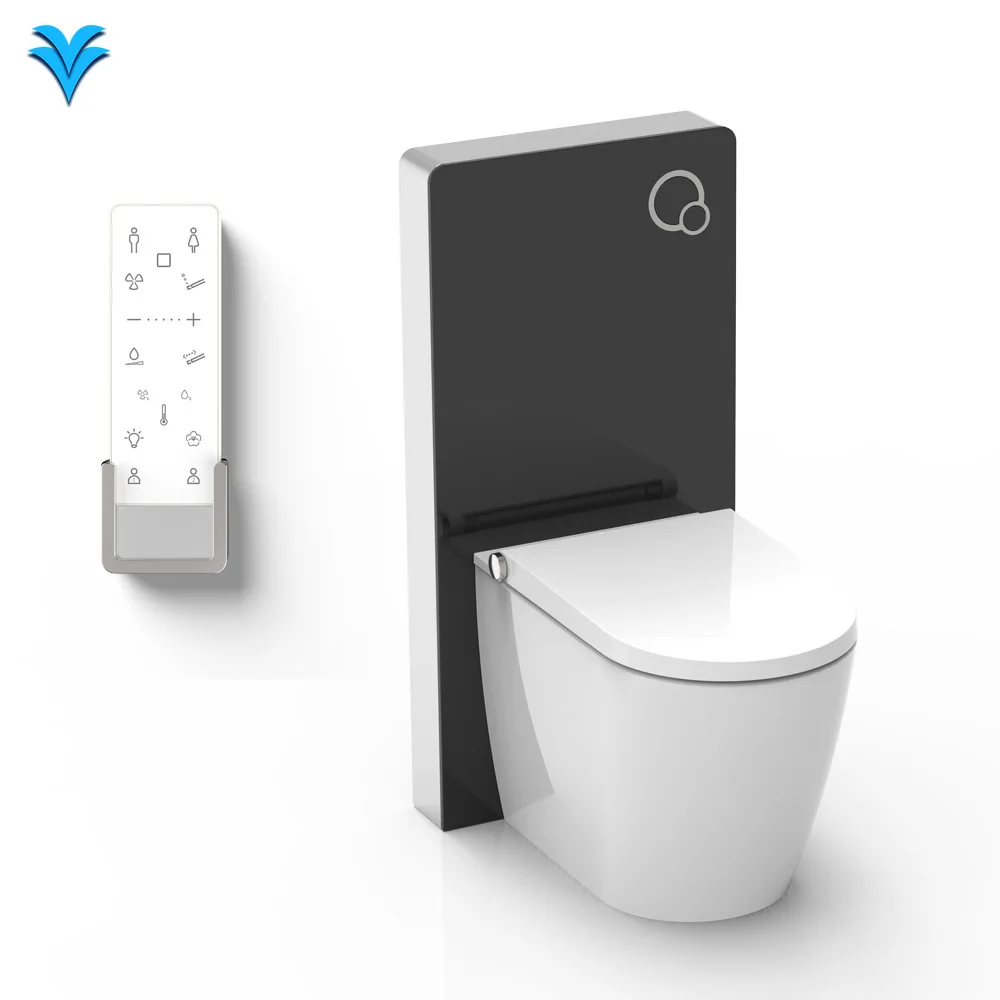 

Modern Stylish Bathroom Hygienic One Piece Smart Toilets Electronic Shower Toilet