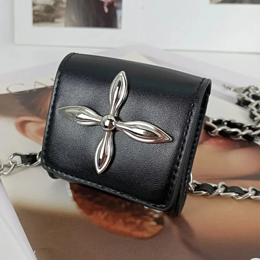 New Luxury Women Waist Chain Punk Gothic Versatile MIni Waistpack Cross Design Waist Belt Bag