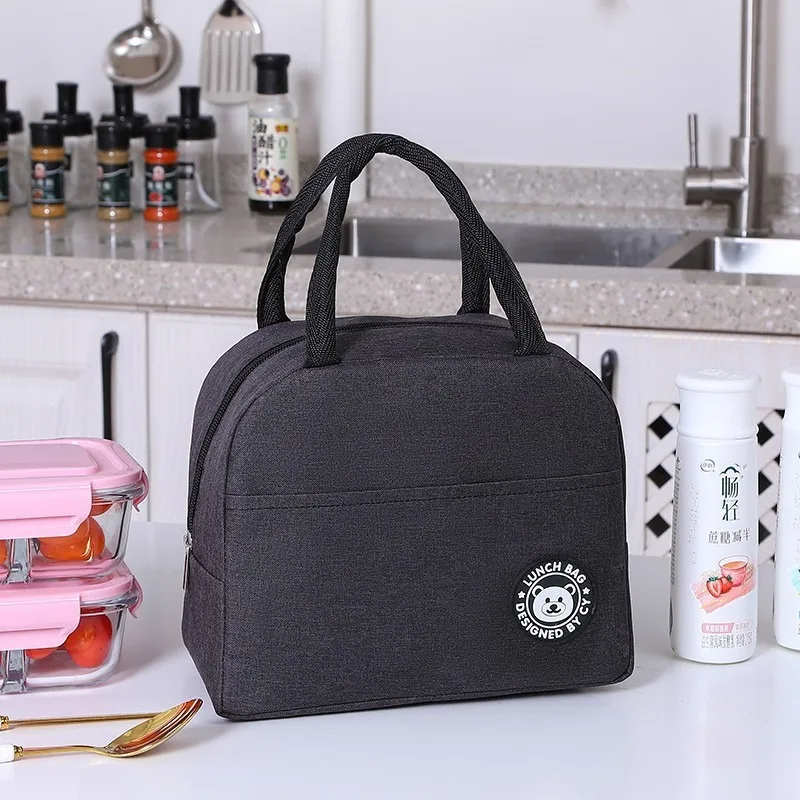 Kids Small Portable Thermal Lunch Bag Food Box Durable Waterproof Cooler Ice Insulated Case Cartoon Dinner Bag For Students