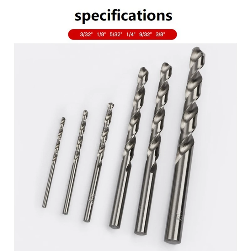 B62B 26 Pieces Broken for Nut and Bolt Extractor Set, Silver Metal Hardware Tools, Easy Out Set for Removing Damaged Screws,