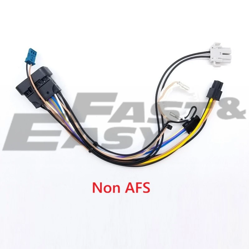 Applicable to BMW X5 E70 2007-2010 Xenon headlight wiring harness internal wire harness plug with AFS and Non AFS