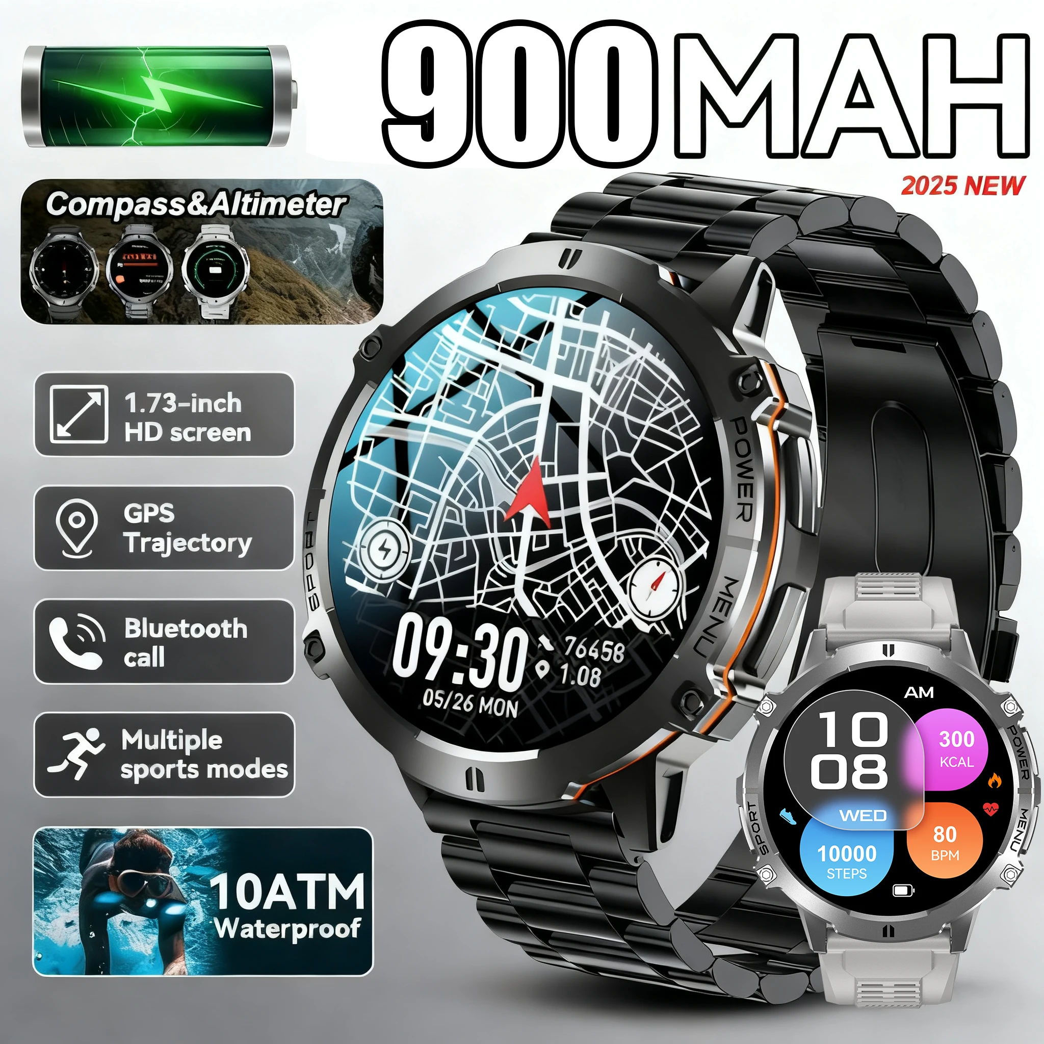 2026 New TANK X3 ULTRA 3 Smartwatch 1.73