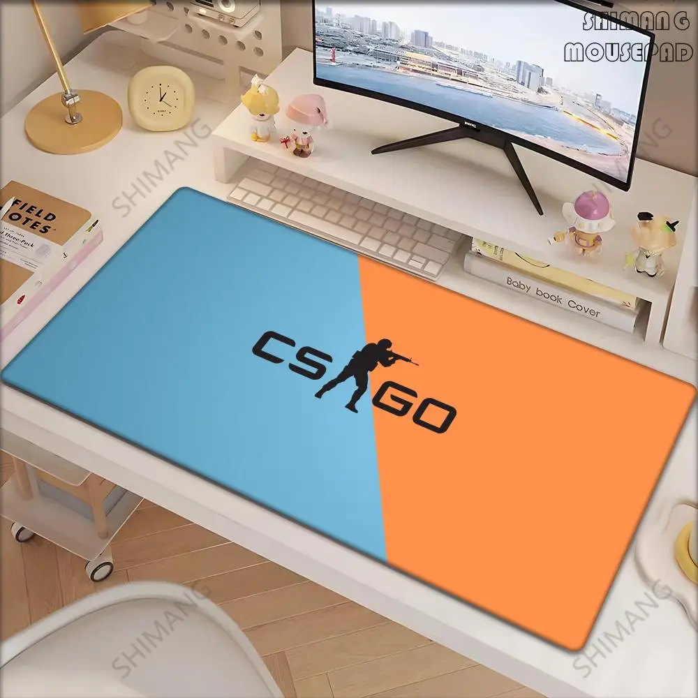 Counter Strike Large Mouse Pad XXL Desk Mat Pc Accessories Gamer Keyboard Mousepad Gaming Extended Table Protector Mice Pads