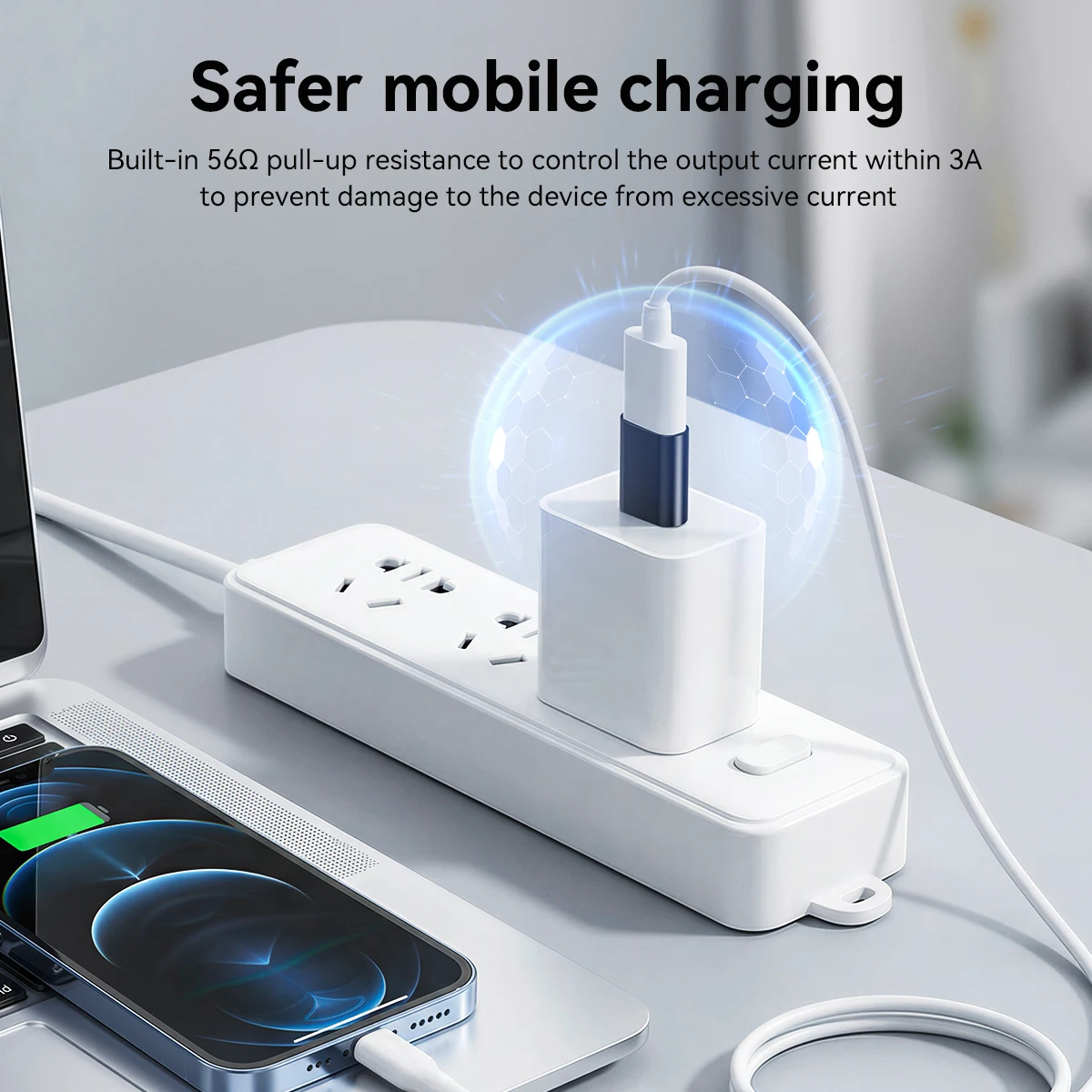 USB Adapter for USB hub to USB-C standard/USB-C to USB standard Compatible With EMEET Webcams 5