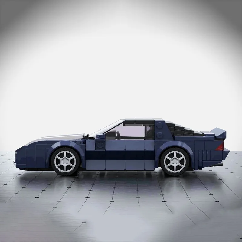 384pcs MOC Chevroleteed Camarosn Third Generation City Champions Super Car Model Building Blocks Festival Gift Construction Toy