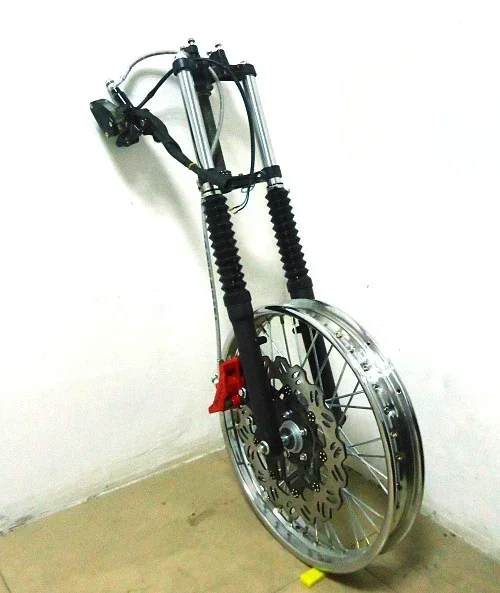 70 Motorcycle Retro Modified Rim Disc Brake Brake Level Widened Spokes Front Wheel