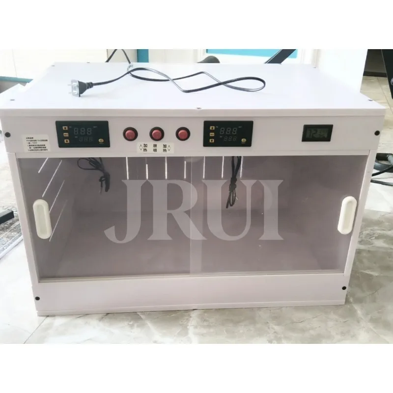 PVC Bird Breeding Box Dual Temp Control Pet Warm Air Device Young Chick Parrot Rearing Heating House for Juvenile Birds