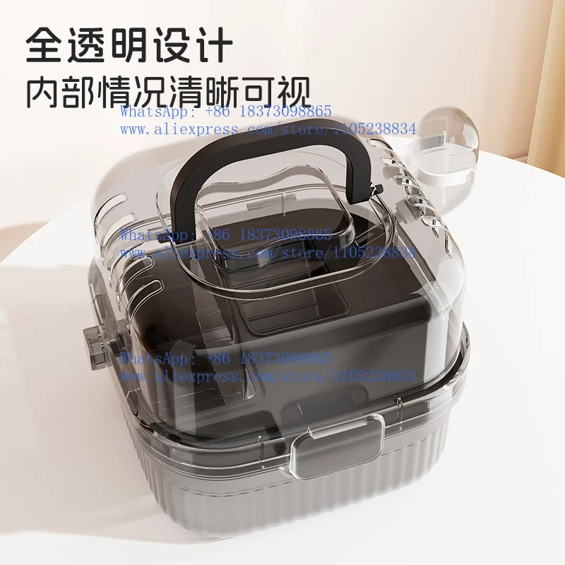 Hamster cage take-out portable transparent small house portable luxury villa large space