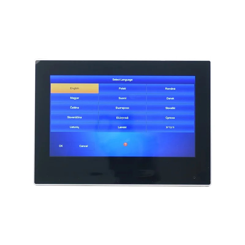 DH Multi-Language IP Video Intercom KIT,VTO3311Q-WP & VTH2621G-P, P2P Cloud, Door bell 1, 2 ,4 buttons are adjustable