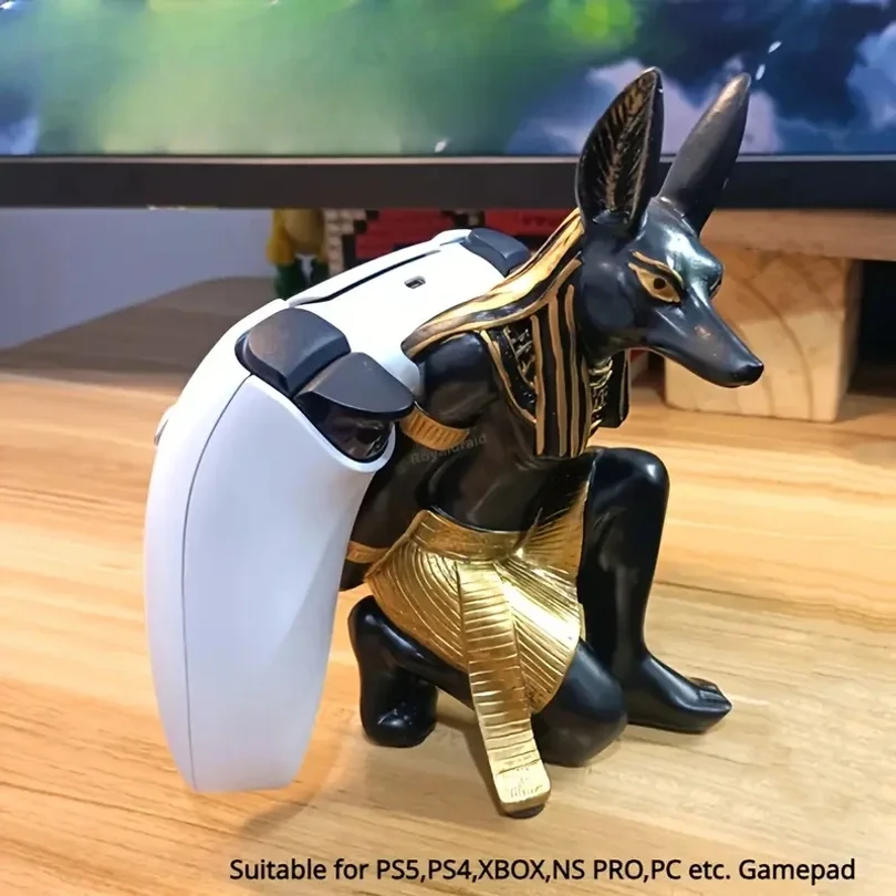 Novo padrão anubis deus base suporte de telefone interruptor oled acesso ao jogo suporte de exibição universal para ps4/ps5/xbox controlador de jogo