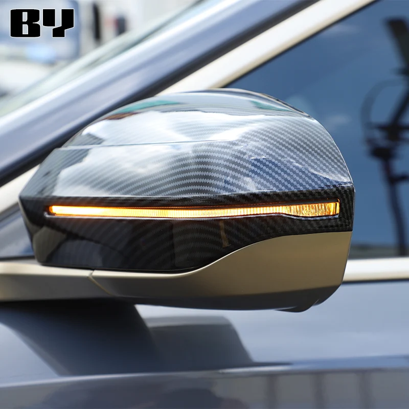 غطاء مرآة خارجي من ألياف الكربون ABS ، ملحقات السيارة الخارجية ، BMW 5 ، 7 ، I5 ، I7 Series ، G60 ، G61 ، G68 ، G70 ، M5 ، G90 #5