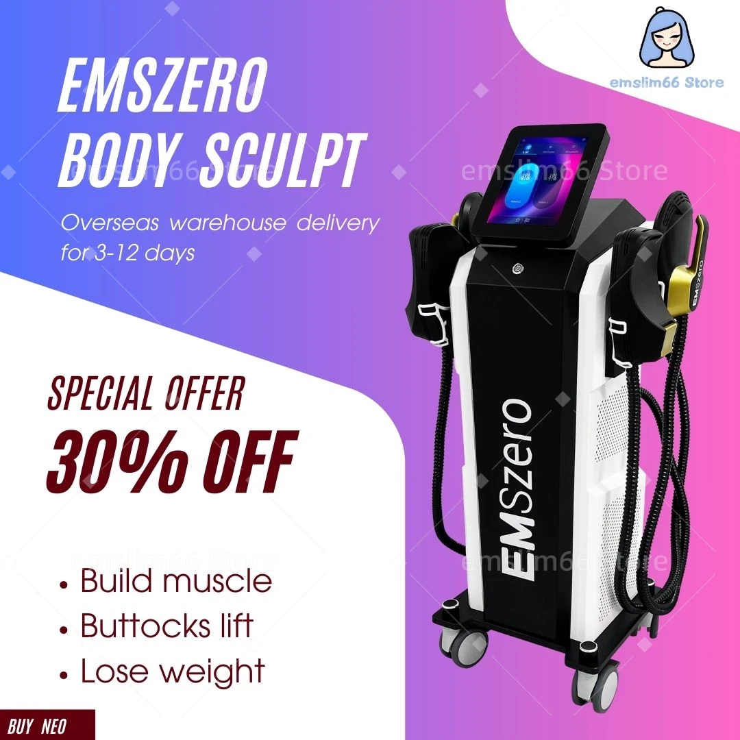 

EMSzero Body Shaping EMS Muscle Instrument Body Sculpt Lose Weight Slimming Muscle Stimulation Fat Reduction Buttock Toning