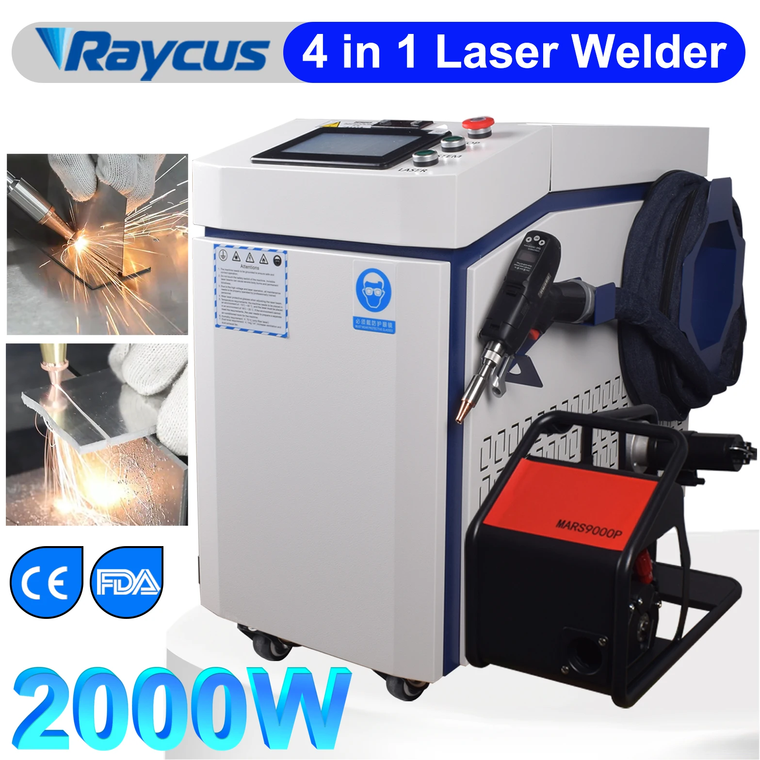 2000W Raycus Laser …