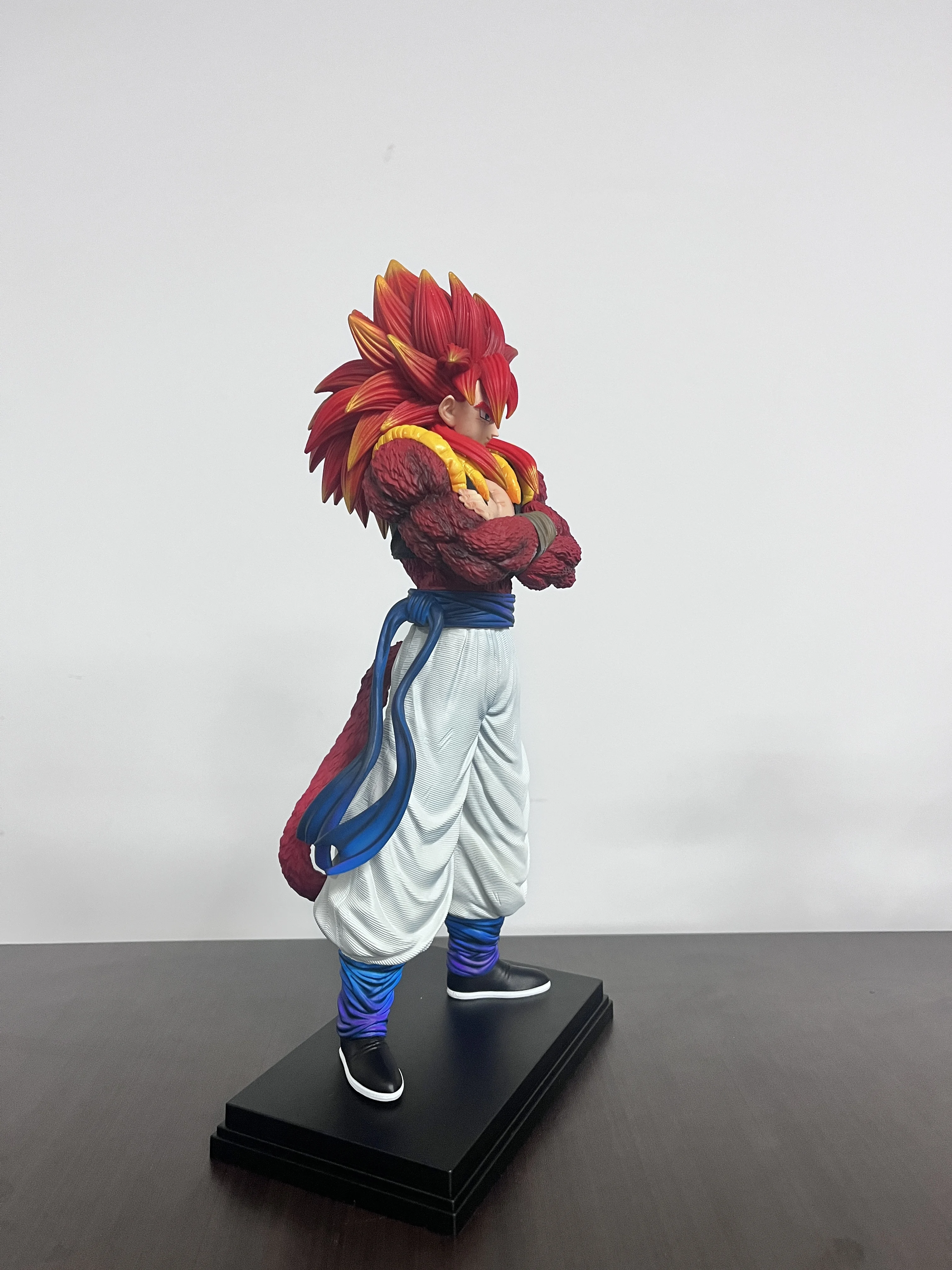 32 CM Dragon Ball Z JG Studio SSJ4 Gogeta anime action figure GK statua collezione modello personalizzato ornamenti desktop regalo t