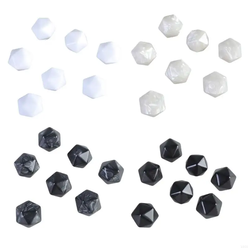 

X90b 20pcs Blank 20 -мм акриловые кубики 20 лет с круглыми углами пустые пустые кубики куб для настольной игры в классе