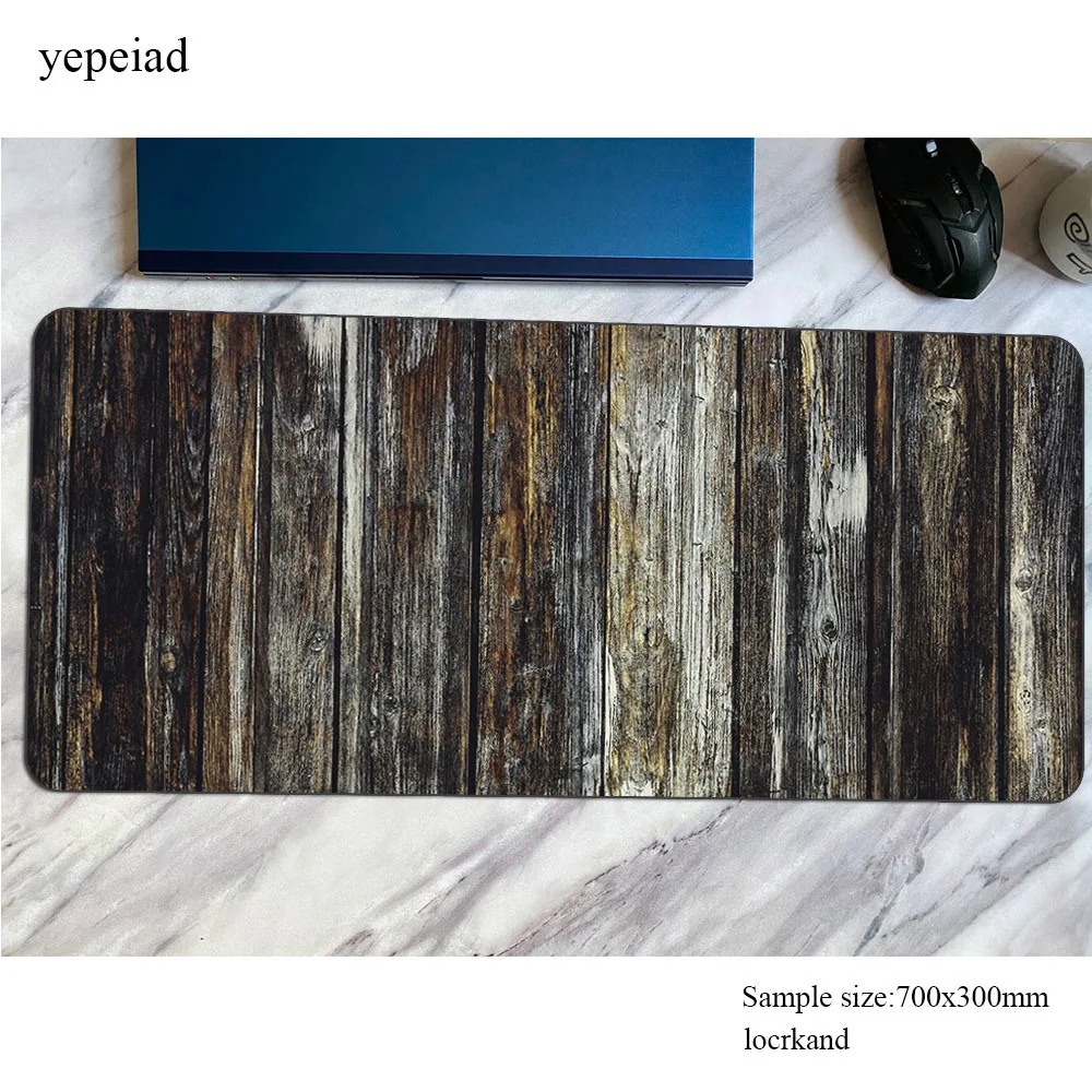 Wood mouse pad Adorable mousepads 900x400x3mm gaming mousepad gamer Colourful Rubber personalized mouse pads keyboard pad