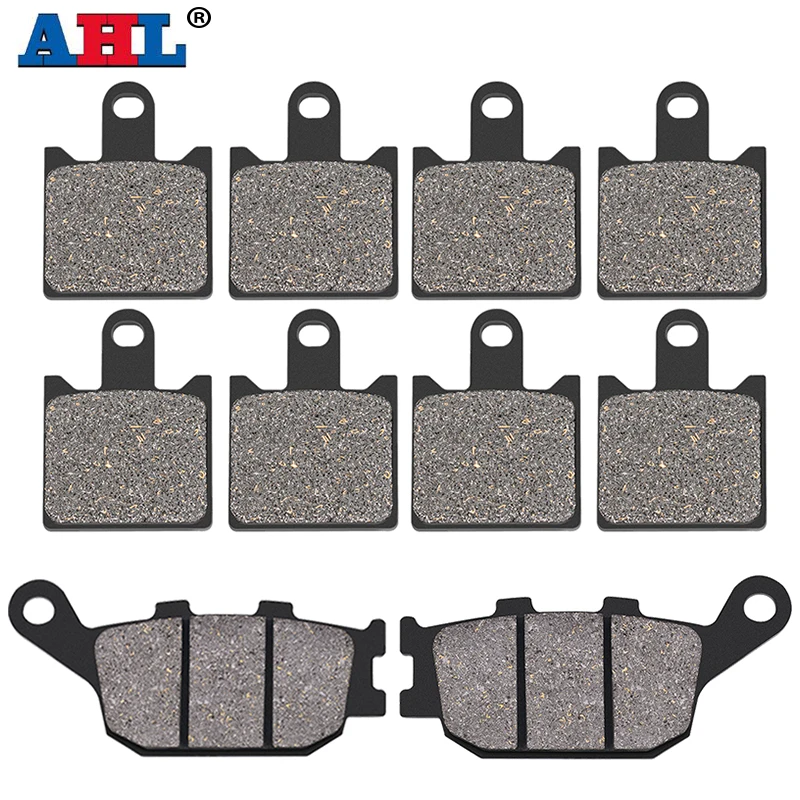 

AHL Motorcycle Front & Rear Brake Pads For KAWASAKI STREET BIKE Z750R 2011-2014 Z1000 ZR1000 B7F B8F C7F C8F C9F 2007 2008 2009