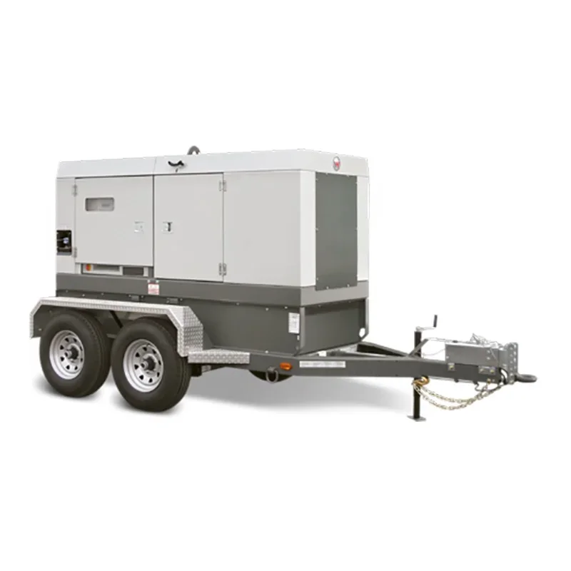 [Event Ready] Rimorchio Mobile Heavy Dty Generatore di energia diesel da 20 kW Sistema di protezione doppio Serbatoio carburante di grandi dimensioni