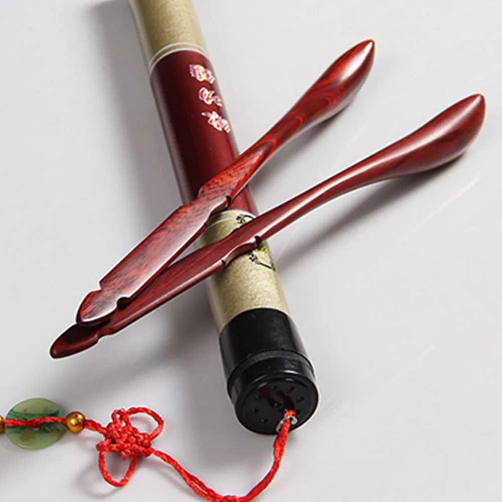 

2Pcs Large Rosewood Dulcimer Hammers Excellent Replacement Parts Efficient Practice Tools Refined Tone Production Brown