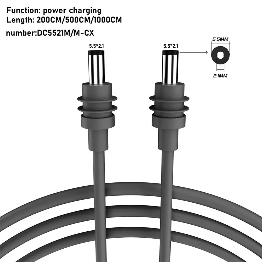 FOR Starlink MINI Power Charging Cable TYPEC To DC/DC To DC Outdoor Waterproof PD 20V 100W DC Charging Cable 2M 5M/10M