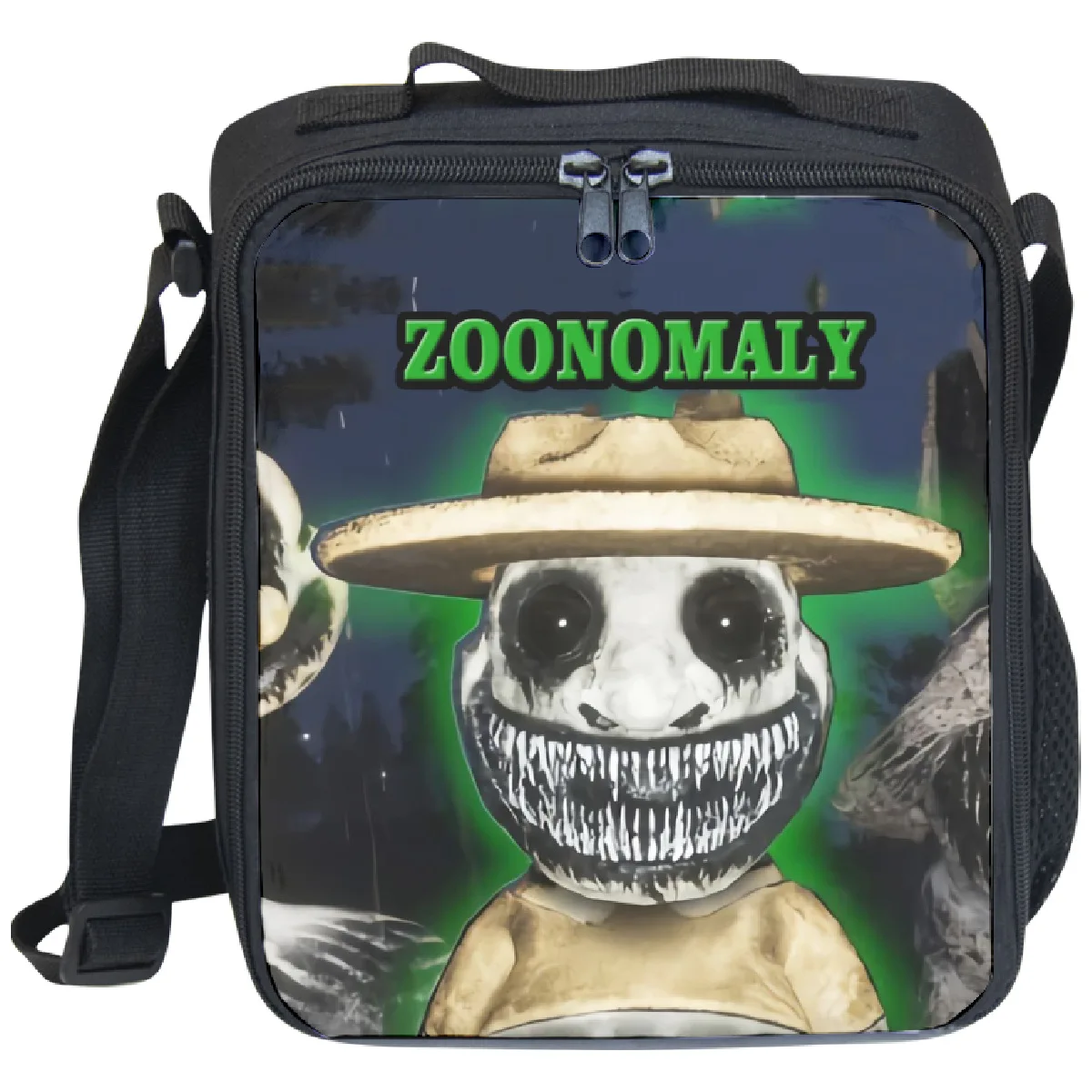 

Classic Popular Crossbody Zoonomaly Lunchbox Thermal insulation Food Lunch Bag 3D Printed Picnic Insulated Handbags Ice Bags