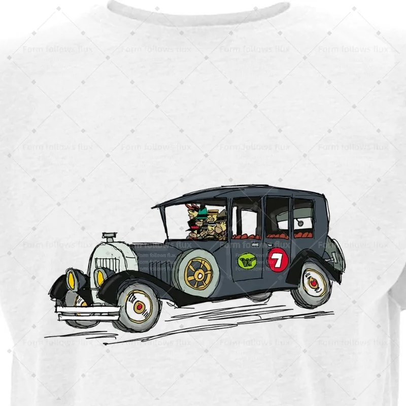 

2026 men T-Shirt Hoodie Hand Drawn Comic style The Ant Hill Mob – Wacky 60s Cartoon Racing Classic Cars Children's TV Wacky 60s