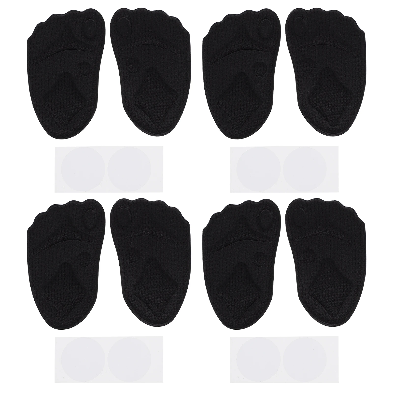 

8 Pcs Pain-proof Foot Pad High Heels Forefoot Shoe Pads Front Women Cushion Feet Insoles