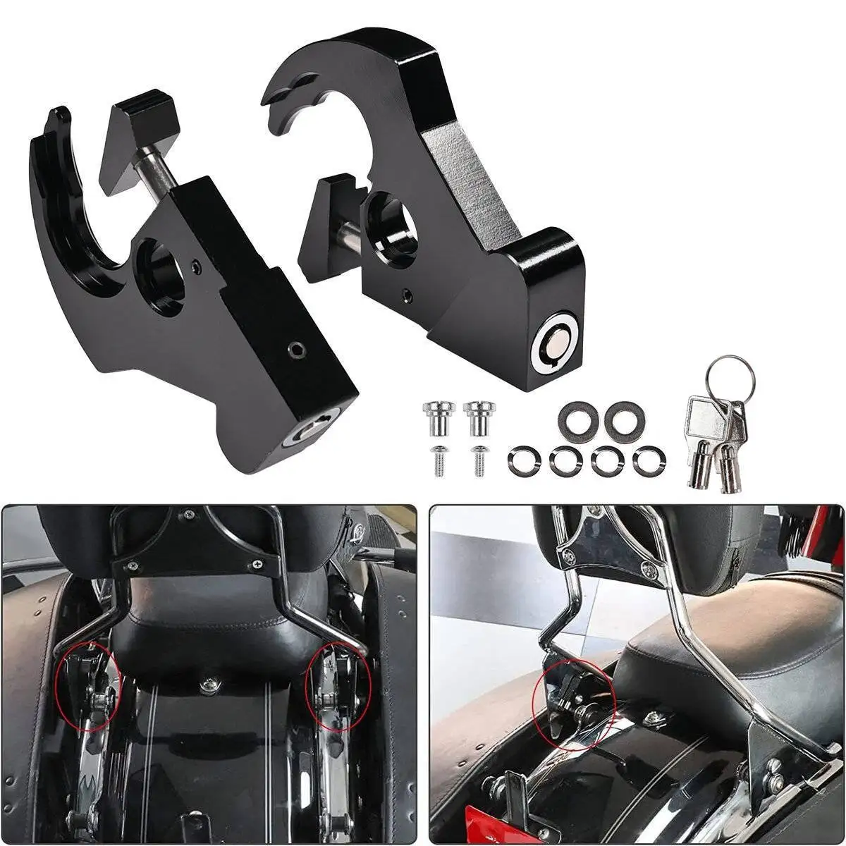 For Harley Backrest…