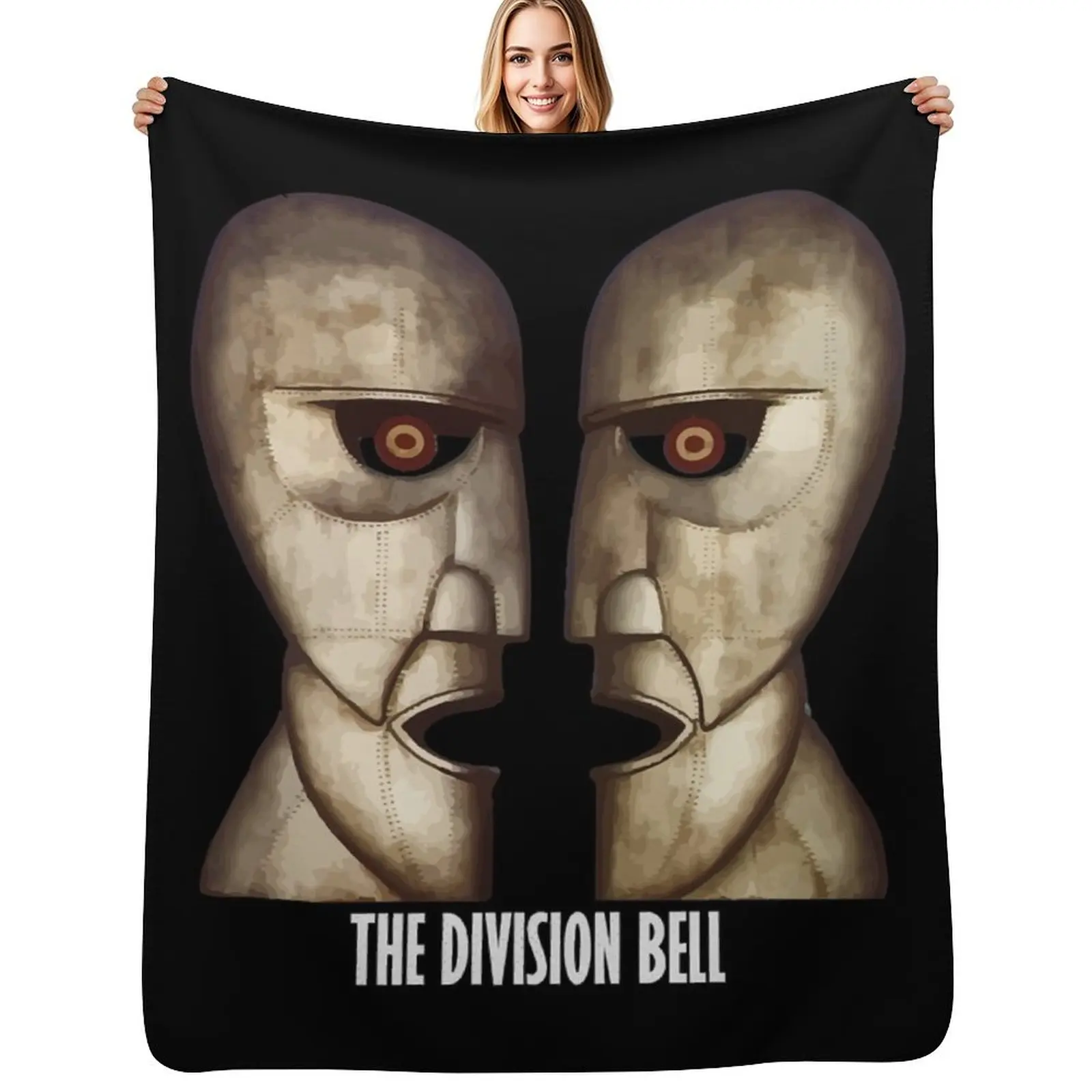 The Division Bell Throw Blanket Plaid blankets and throws Personalized Gift Thins Cute Plaid Blankets