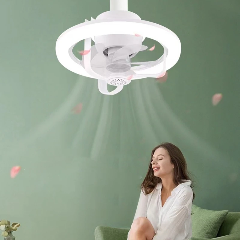 Multifunctional Fan Light With Fragrances Dispenser and Mood Lighting For Home Use Improved Sleep Quality