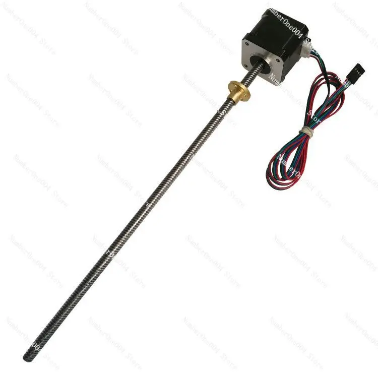 

42 винтовой двигатель, винтовой двигатель 300 Nema17, длина винта, подходит для аксессуаров для 3D-принтеров 0,4 Нм 1,8 градуса