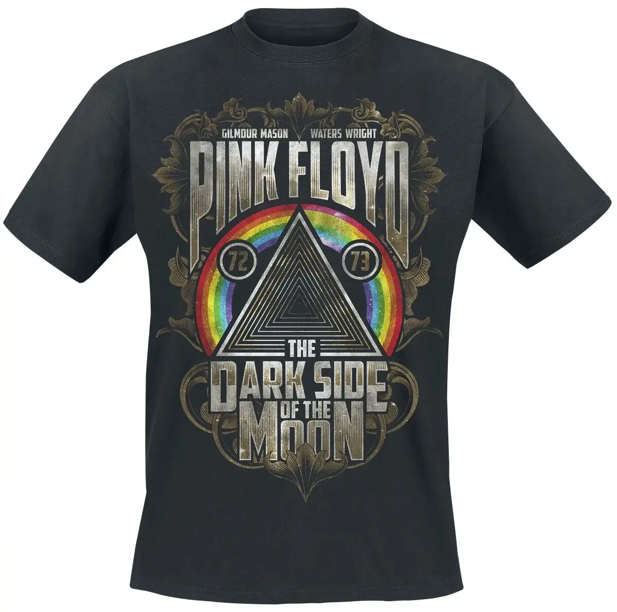 Pop Pink Floyd Graphic Cotton Band T-shirt Oversized Unisex Summer Cotton Streetwear Short Sleeve Fashion Tee Casual Vintage Tee