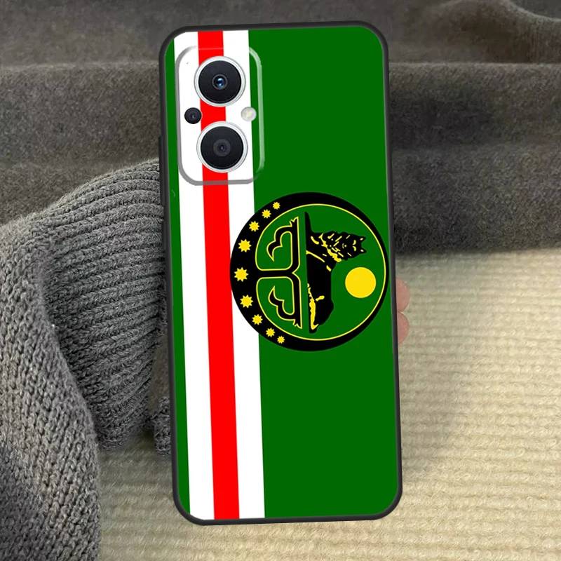 Chechen Chechnya Flag Funda For OPPO Reno 8 7 6 5 4 Lite 3 2Z 4Z 5Z 8T OPPO Find X6 X5 Pro X2 X3 Neo Lite Case