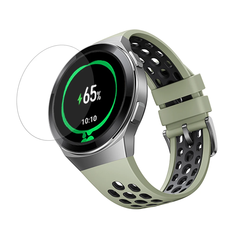 FIFATA For Huawei Watch GT 2e HD Clear Rempered Glass 9H 2.5D Premium Screen Protetor Film For Huawei GT 2e Sports Smart Watch