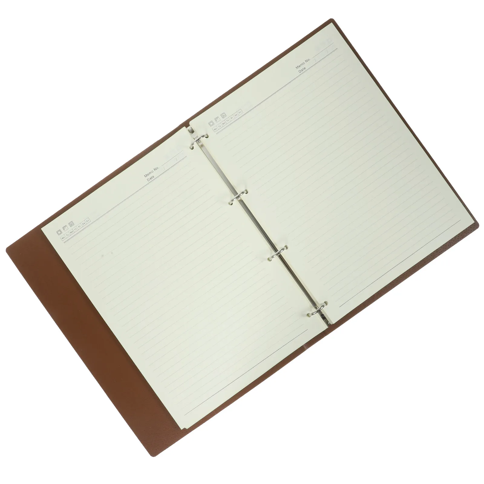 

Binder Notebook Ring Portable Notebook Office Journal Diary Note Taking Notepad for Travel A4 Ring Binder