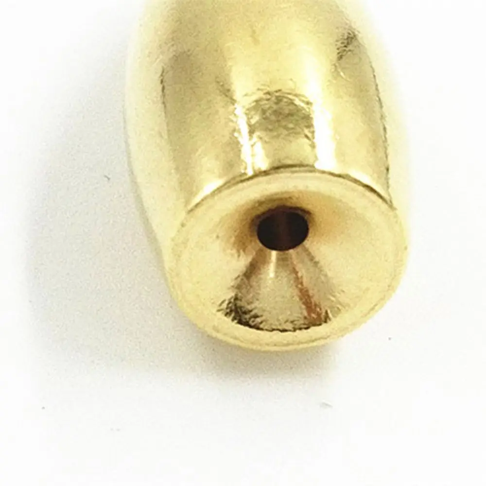 Plomo de línea de latón con conector para gancho de caída - imagen 2